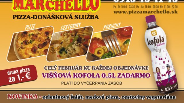 Marchello – donáška obedového menu